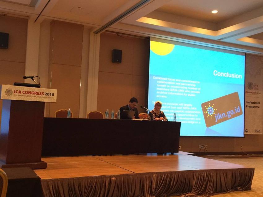 3 Presenter ANRI Dalam Kongres ICA 2016, Seoul