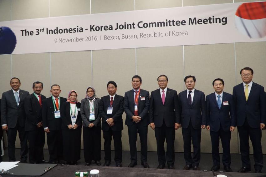 ANRI Hadiri The 3rd Indonesia - Korea Joint Committee Meeting di Bexco, Busan, Republic of Korea