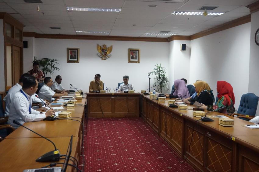 Anri menerima audiensi anggota dprd komisi IV Provinsi Kepulauan Riau