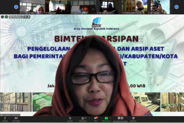 ANRI Selenggarakan Bimtek Pengelolaan Arsip Terjaga dan Arsip Aset Bagi Pemerintah Daerah se Sumatera Barat