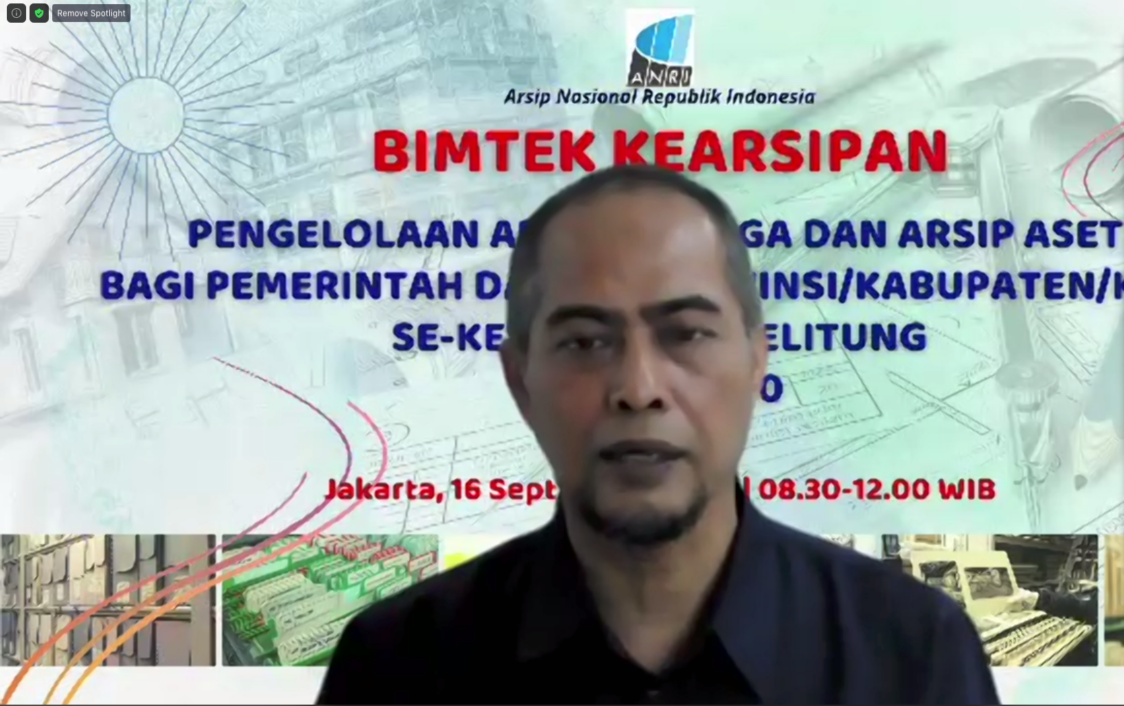 ANRI Gelar Bimtek Pengelolaan Arsip Terjaga dan Arsip Aset bagi Pemerintah Daerah se-Kepulauan Bangka Belitung