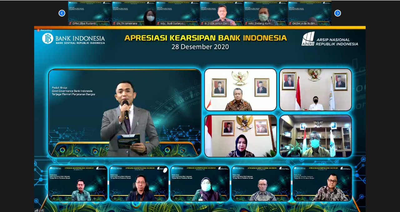 Bank Indonesia Raih Akreditasi A Bidang Kearsipan