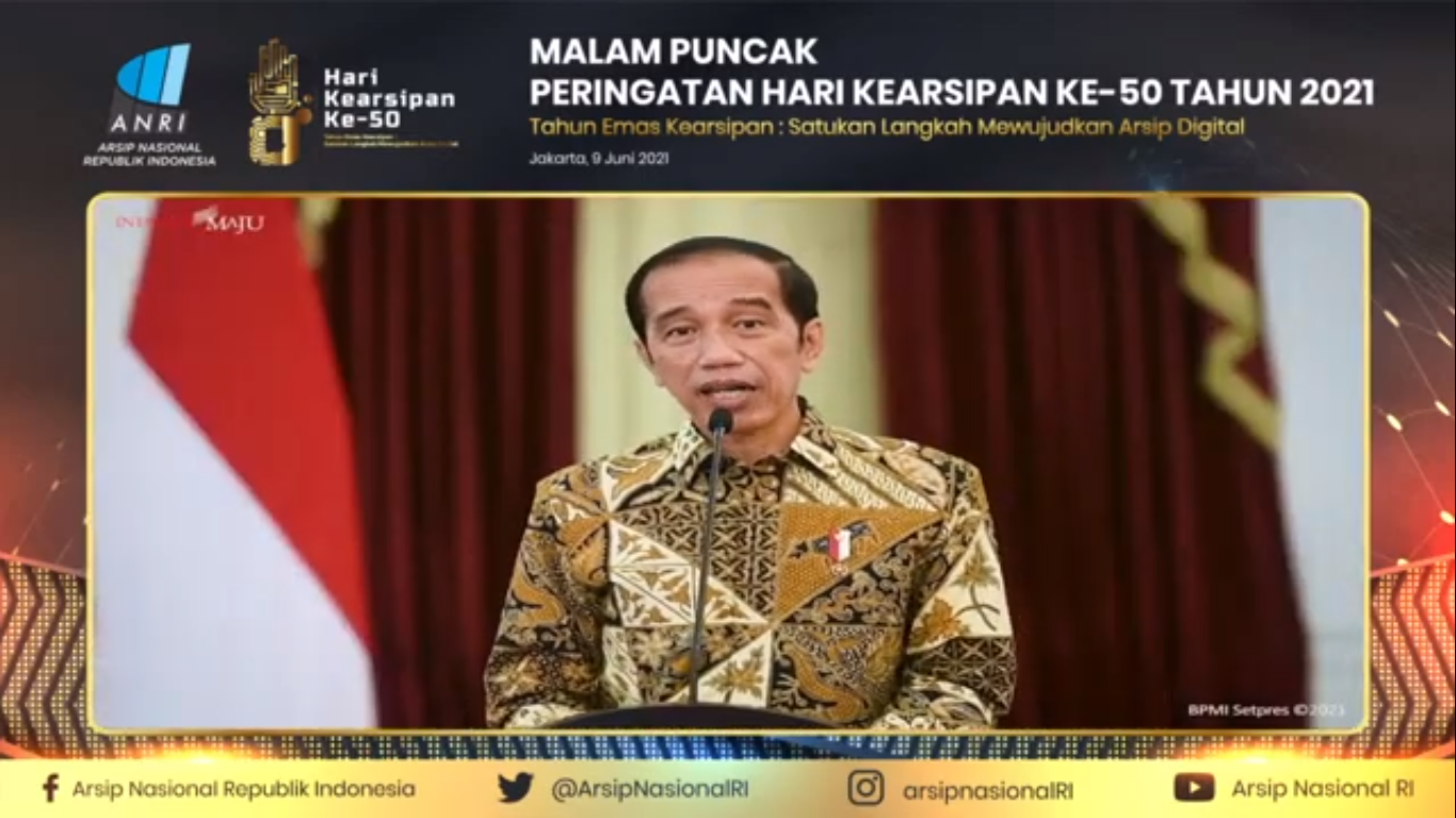 Presiden Jokowi: Pengelolaan Arsip Harus Gunakan Cara Baru