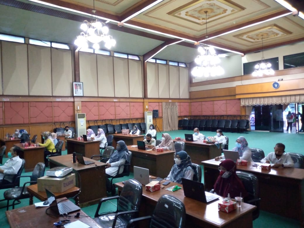Bimtek SIKN dan SRIKANDI di Dinas Perpustakaan dan Arsip Daerah Kota Bekasi