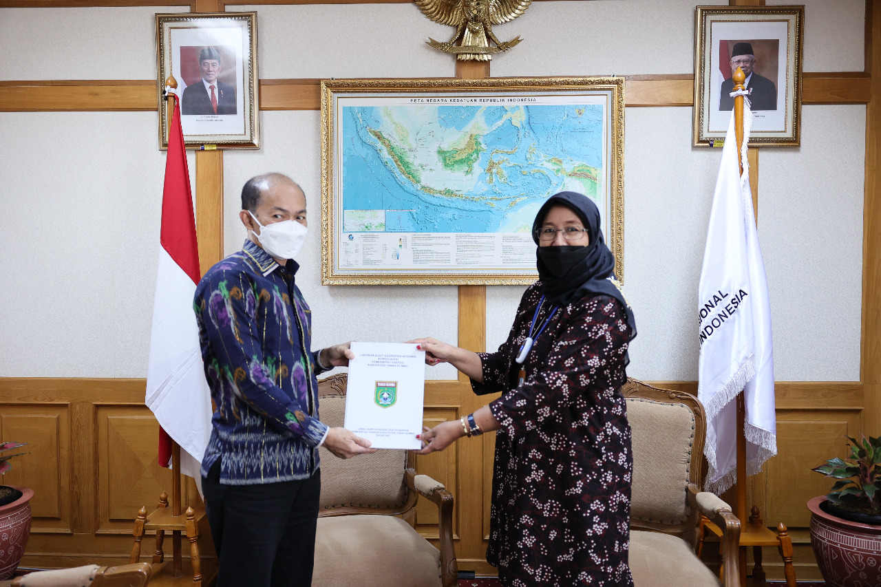 Sekretaris Utama ANRI menerima Audiensi Walikota Tidore Kepulauan dan Sekretaris Daerah Tanah Bumbu