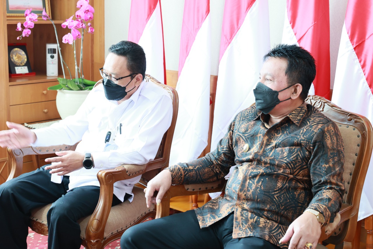 Dalam Rangka Konsultasi Bidang Kearsipan Wakil Walikota Padang Panjang Berkunjung  ke ANRI