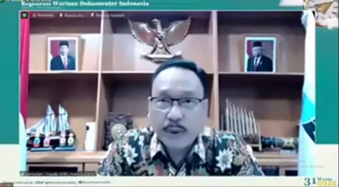 SEMINAR REGISTRASI WARISAN DOKUMENTER INDONESIA : MEMORIMU, MEMORI KITA BERSAMA