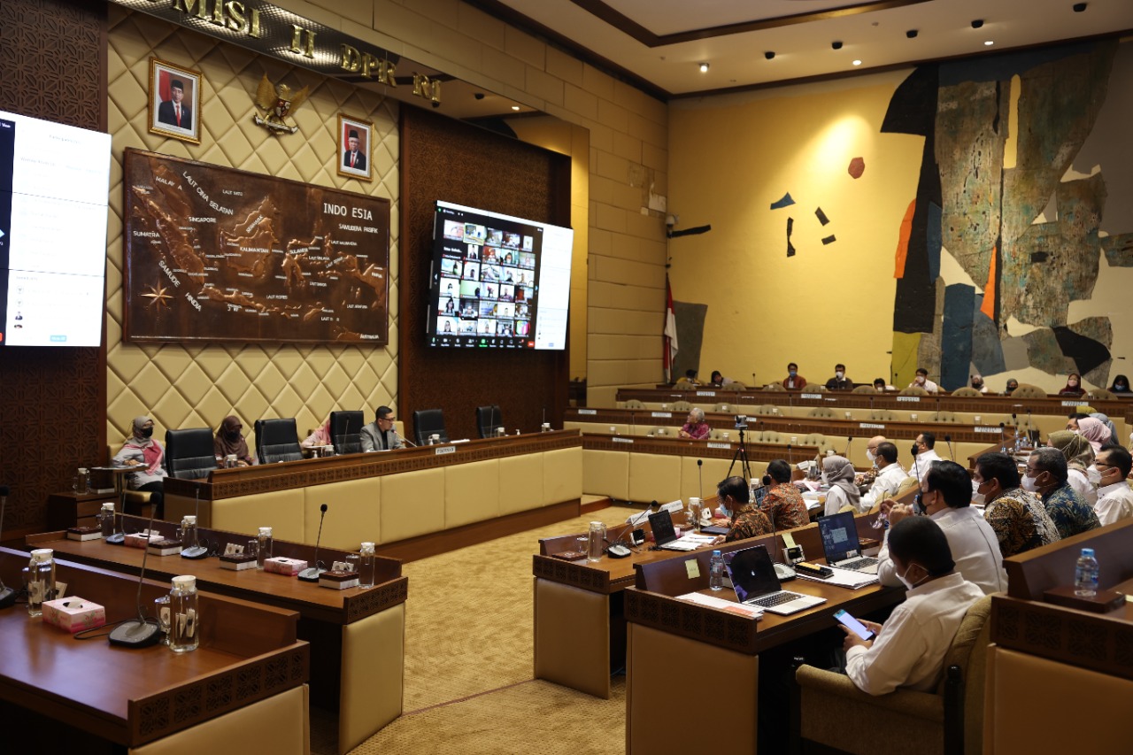 ANRI Laksanakan Rapat Dengar Pendapat dengan Komisi  II DPR RI