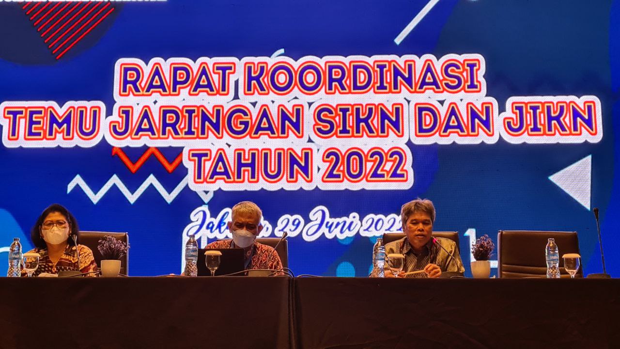 Panel Rakor Temu Jaringan Nasional JIKN Menjadi Rangkaian Acara Lanjutan Koordinasi Temu Jaringan SIKN JIKN Tahun 2022