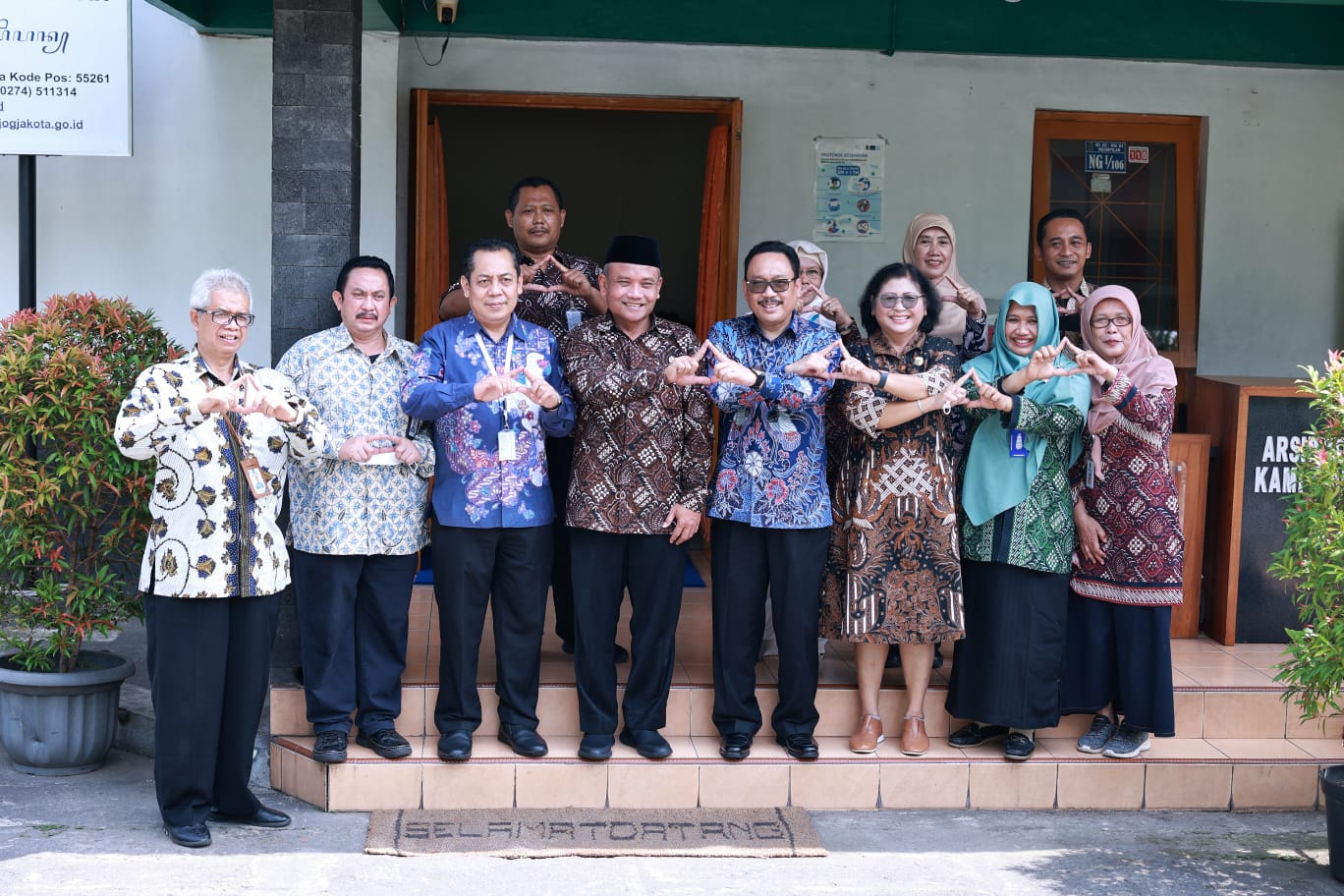 Sosialisasi Penyelamatan dan Pelestarian Arsip Kebudayaan, Kepala ANRI melakukan Kunjungan ke Kota Yogyakarta