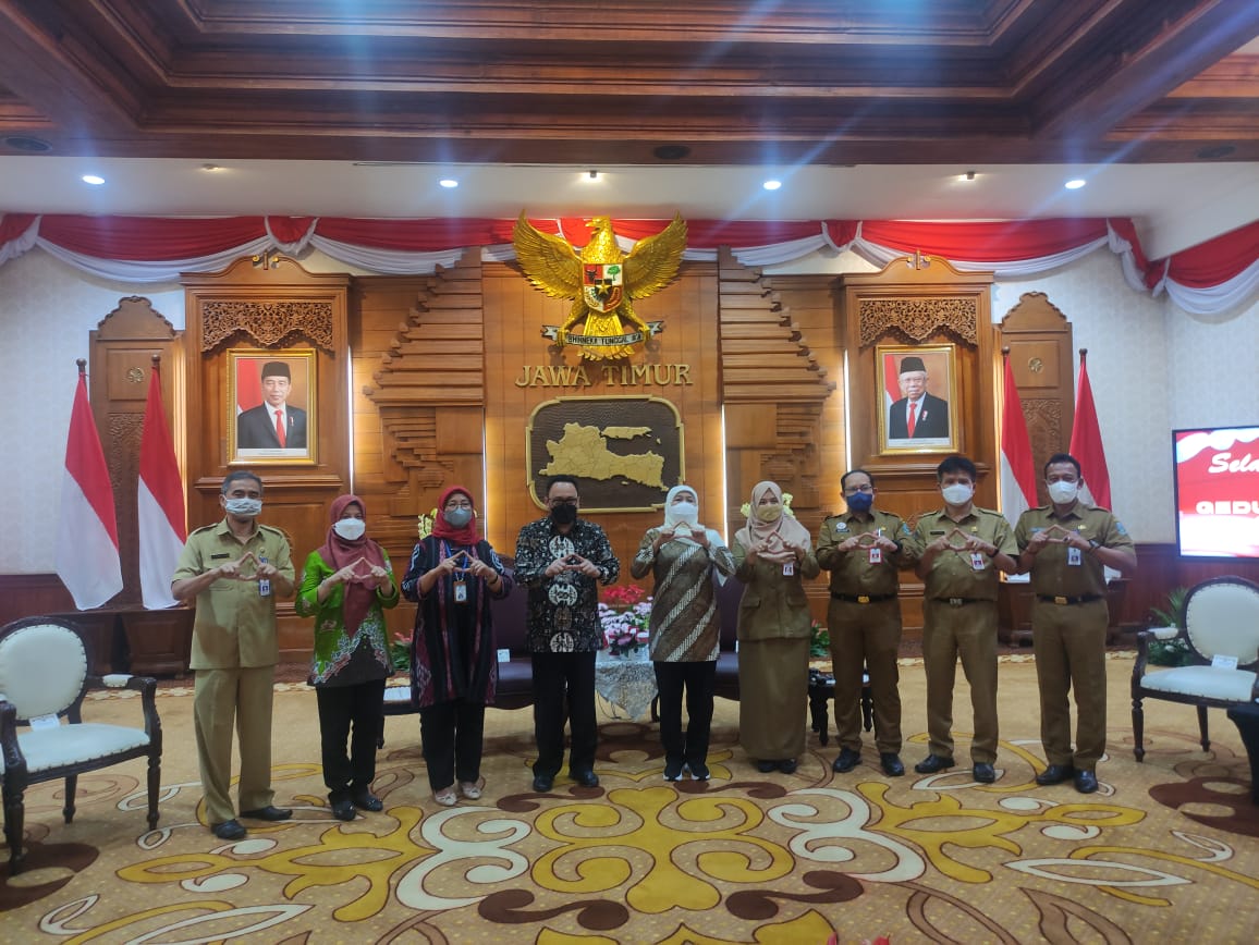 Persiapan Hari Kearsipan Ke-52, Kepala ANRI Audiensi dengan Gubernur Jawa Timur