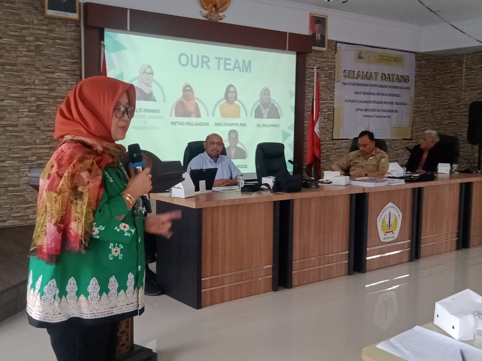 Tingkatkan Wawasan dan Inovasi, Pusat Studi Arsip Pemberantasan Korupsi ANRI  Studi Banding ke Universitas Tanjungpura Pontianak