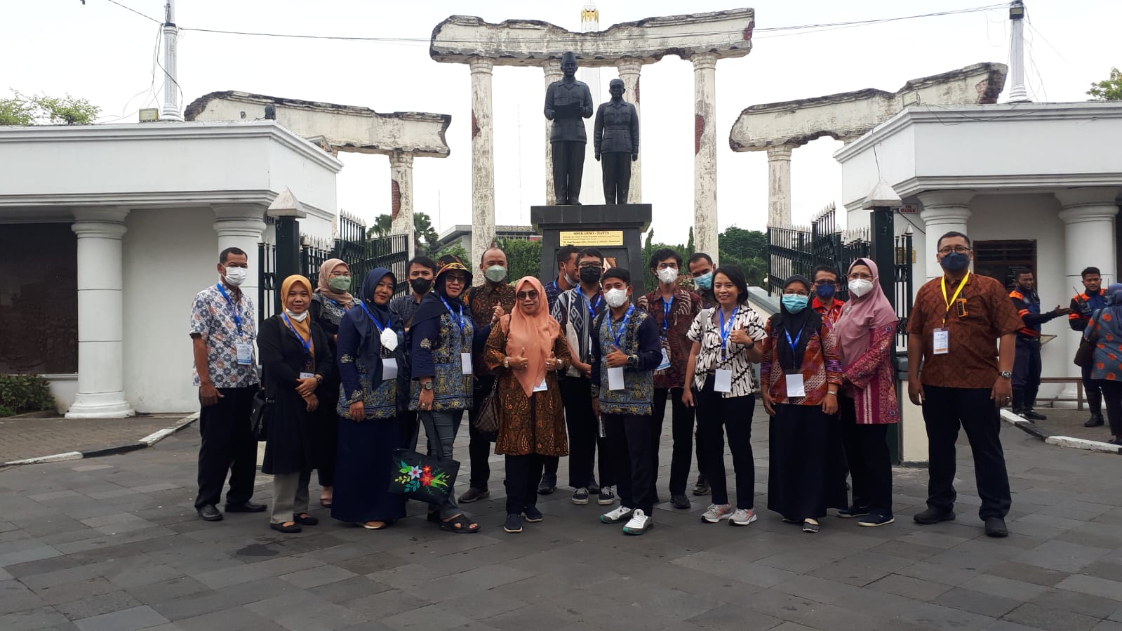 Peserta SJPP Kunjungi Dinas Perpustakaan dan Kearsipan Kota Surabaya