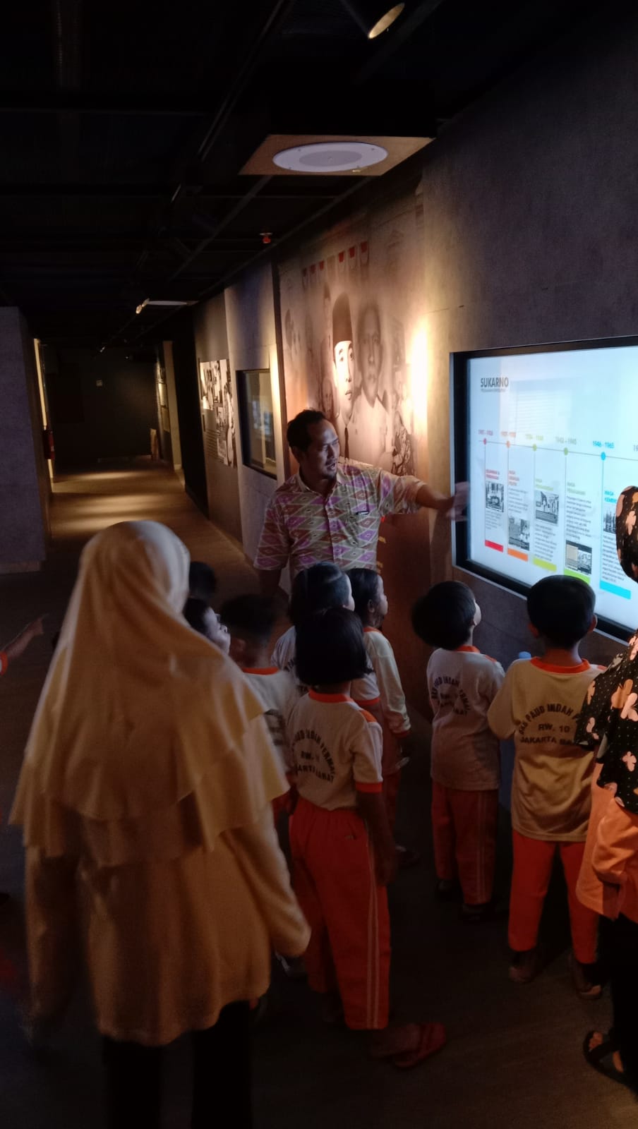Belajar Sejarah Presiden Sukarno, PAUD Indah Permai Kunjungi PSAS Kepresidenan