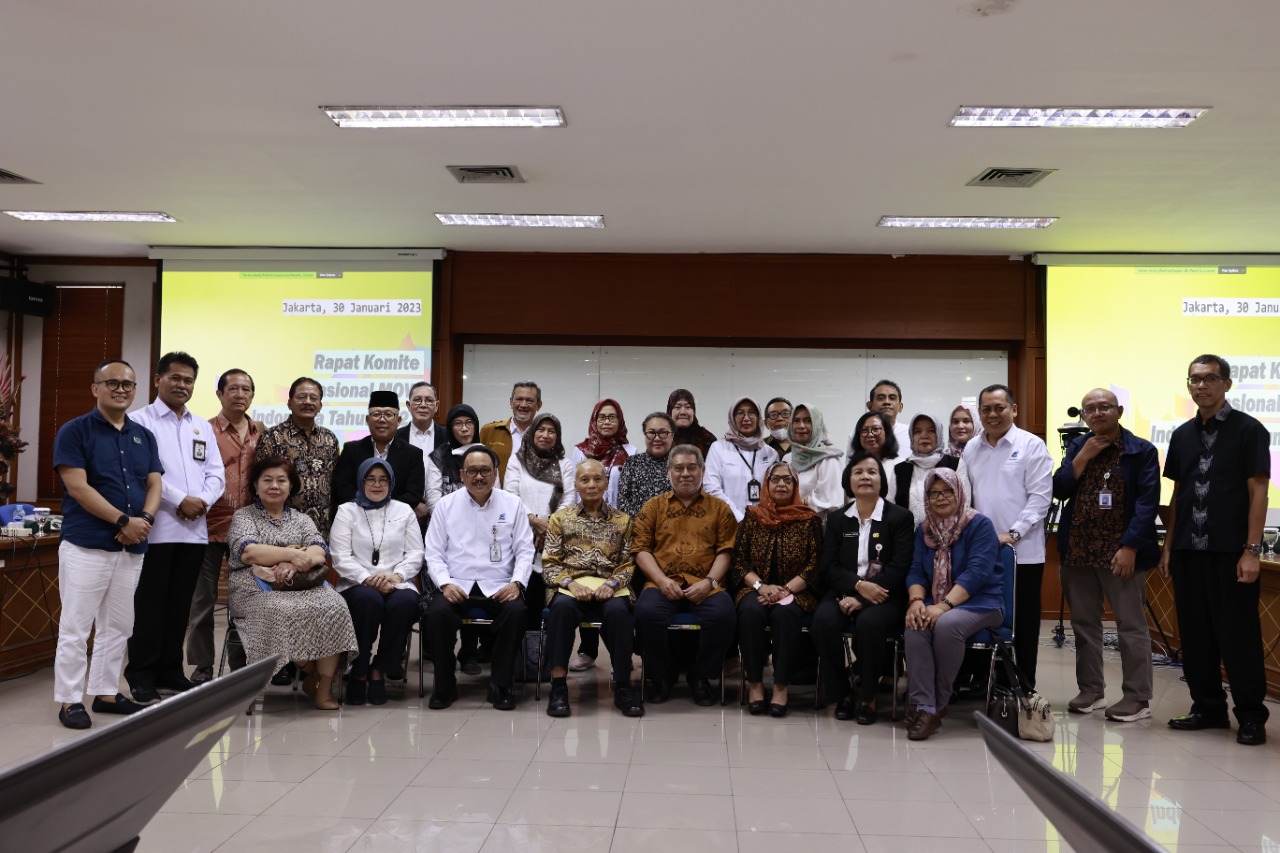 Tingkatkan Kolaborasi, ANRI Selenggarakan Rapat Evaluasi dan Program Kerja Komite Nasional MoW Indonesia Tahun 2022-2023