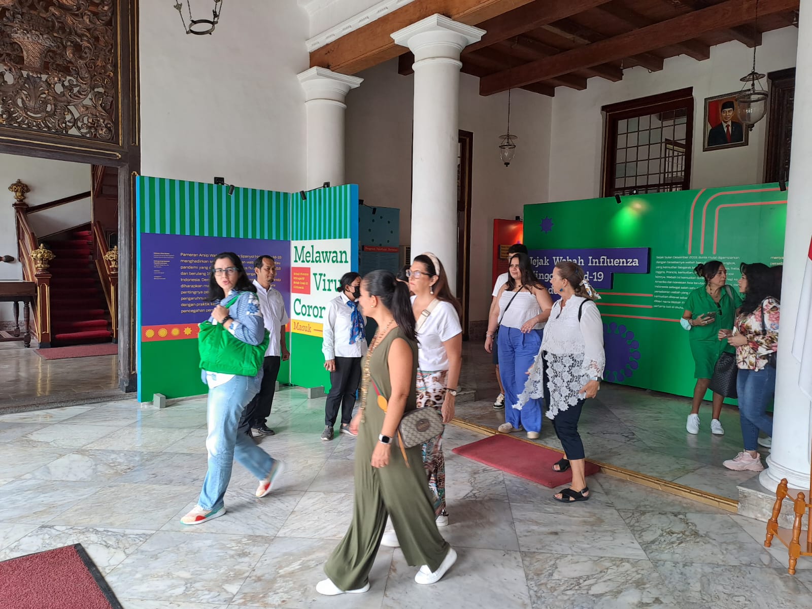 LKD Kabupaten Kampar dan Iberoamerican Association (AIA) Kunjungi Pusat Studi Arsip Statis Kepresidenan
