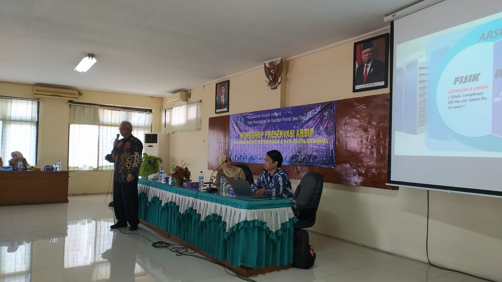 Upayakan Pelestarian Arsip Statis Daerah, Preservasi Arsip ANRI Gelar Workshop di Jawa Timur