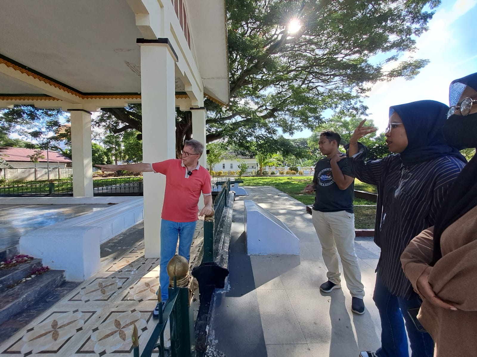Tim BAST bersama Peneliti dari University Fernando Pessoa Porto Portugal dan Universitas Negeri Malang Telusur Jejak Portugis di Aceh