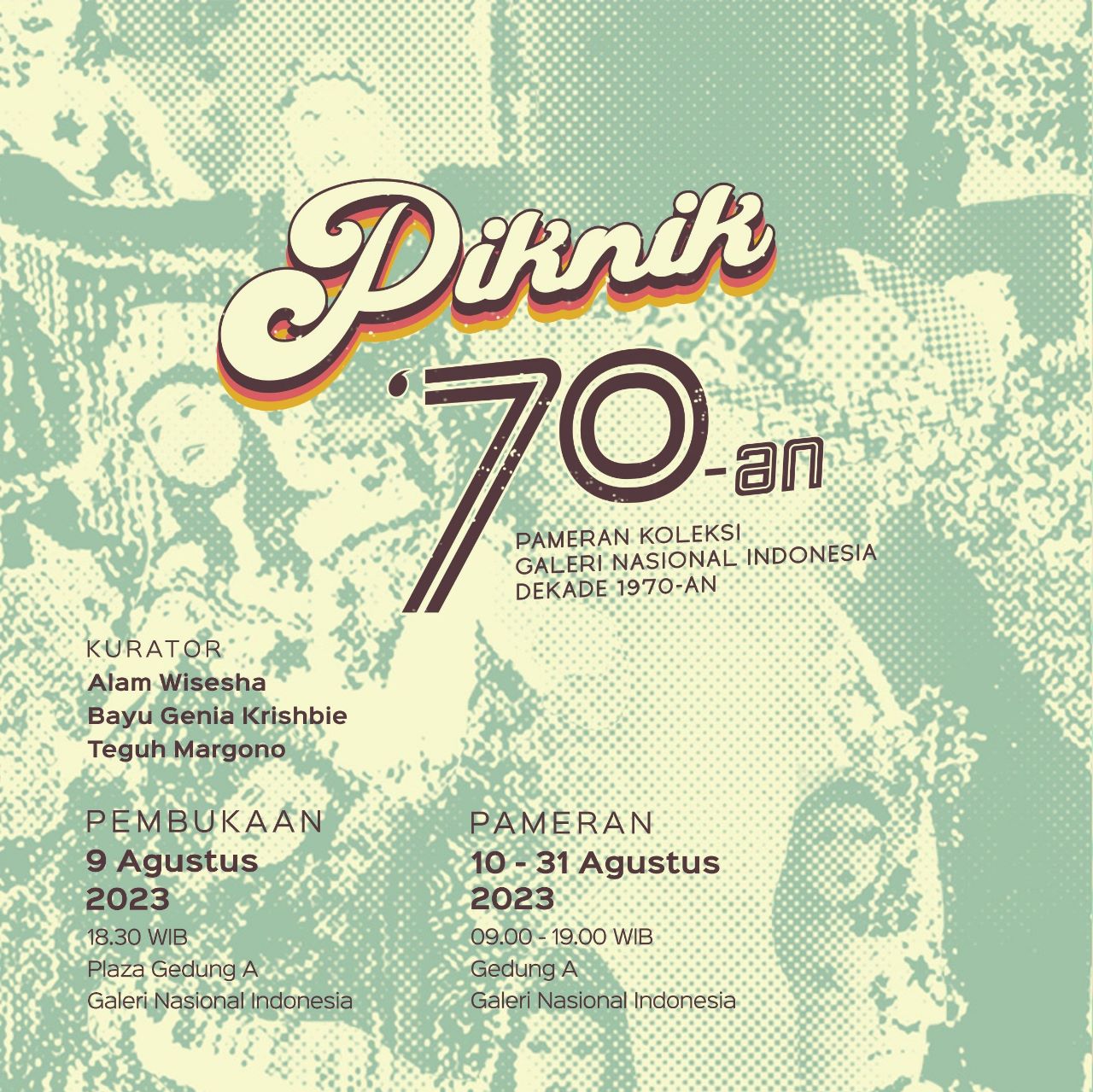 GALNAS dan ANRI Kolaborasi dalam Pameran Bertajuk "Piknik 70-an"