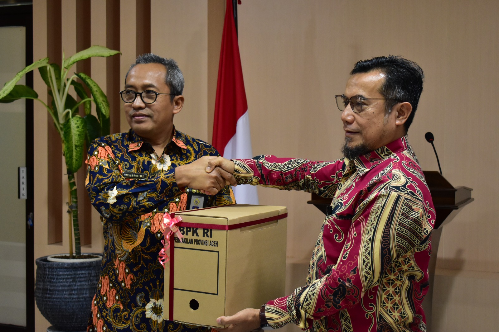 BPK RI Perwakilan Provinsi Aceh Kembali Serahkan Arsip Statis ke BAST