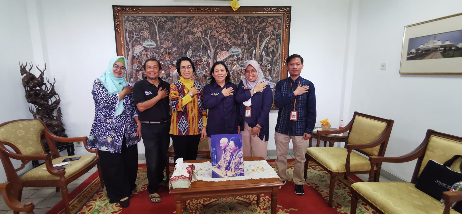 Tim Layanan dan Pemanfaatan Pusdipres Bangun Jejaring Arsip Kepresidenan Soeharto dengan Museum Purna Bhakti