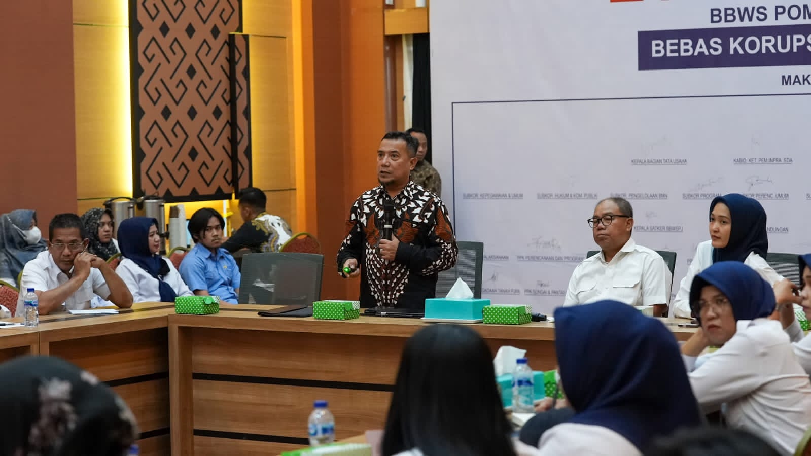 BAST Berikan Sosialisasi dan Bimtek Pengelolaan Arsip Dinamis di BBWS Makassar