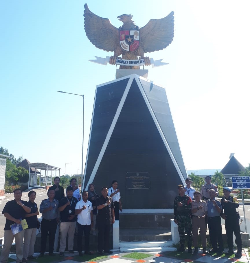 Deputi IPSK ANRI Audiensi ke PLBN Kabupaten Malaka Provinsi NTT