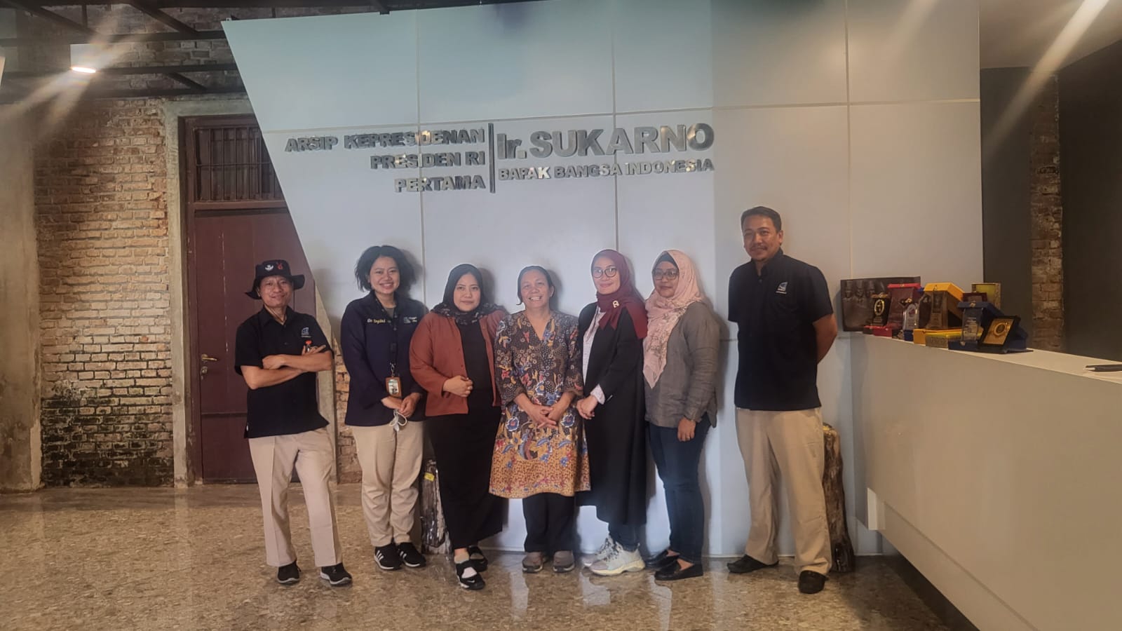 BKKBN Kepulauan Riau Kunjungi Pameran Arsip Tetap Presiden Pertama Ir. Sukarno