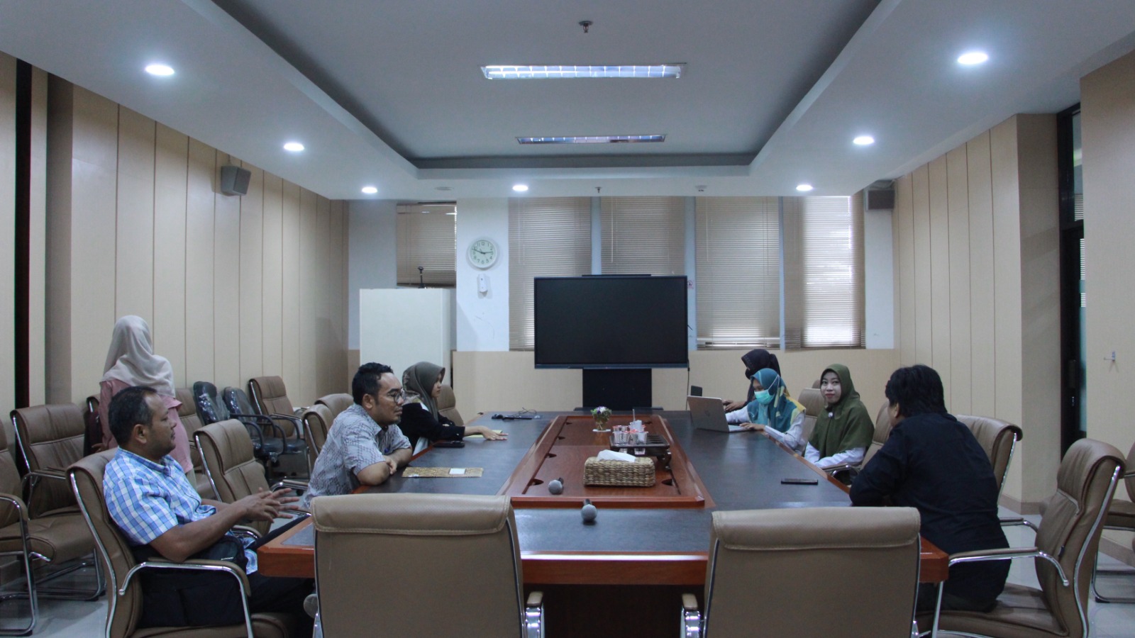 Universitas Syiah Kuala Monitoring dan Evaluasi Mahasiswa Magang di BAST