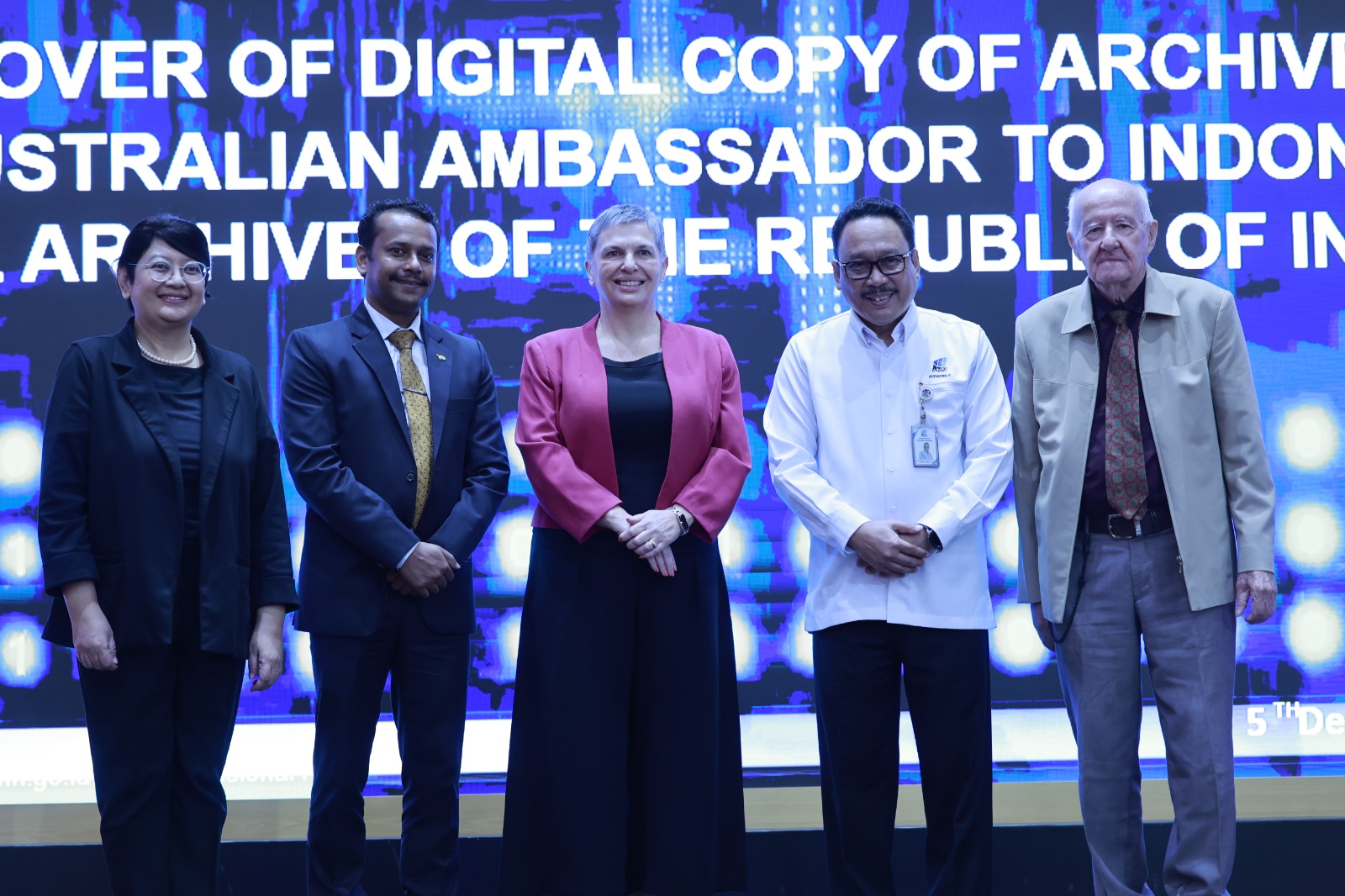 ANRI Menerima Arsip Statis Film Dokumenter “Pandit Nehru Vistis Indonesia” Dari Kedutaan Besar Australia