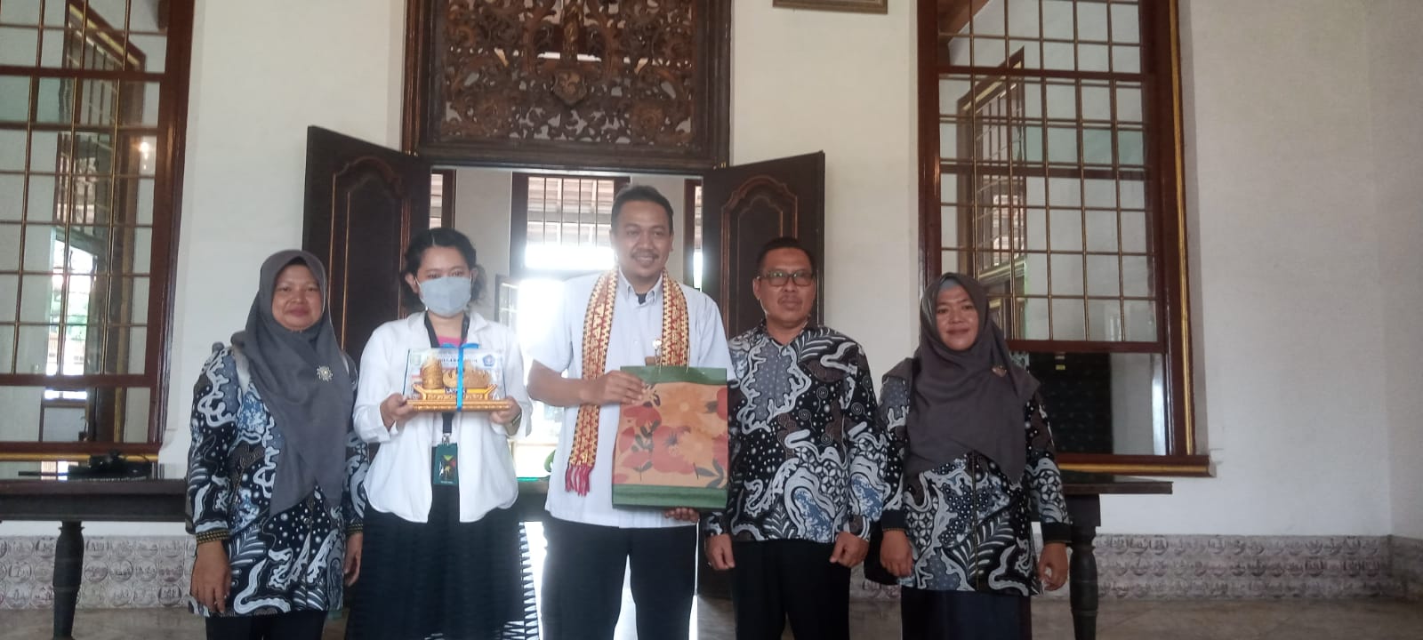 Kunjungan SMK Negeri 1 Krui, Lampung ke Pusdipres
