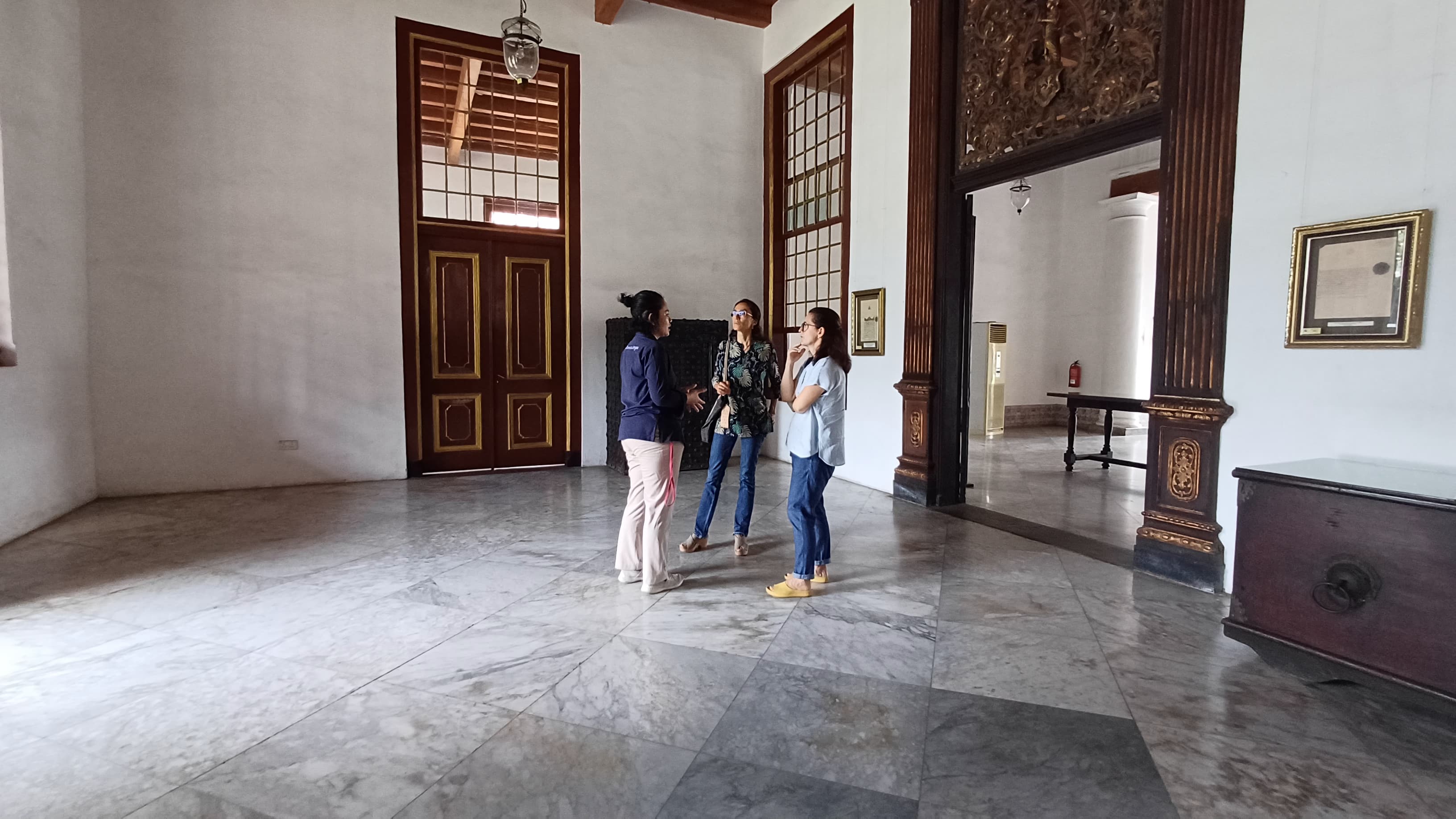 Kunjungan Indonesian Heritage Society ke Pusdipres