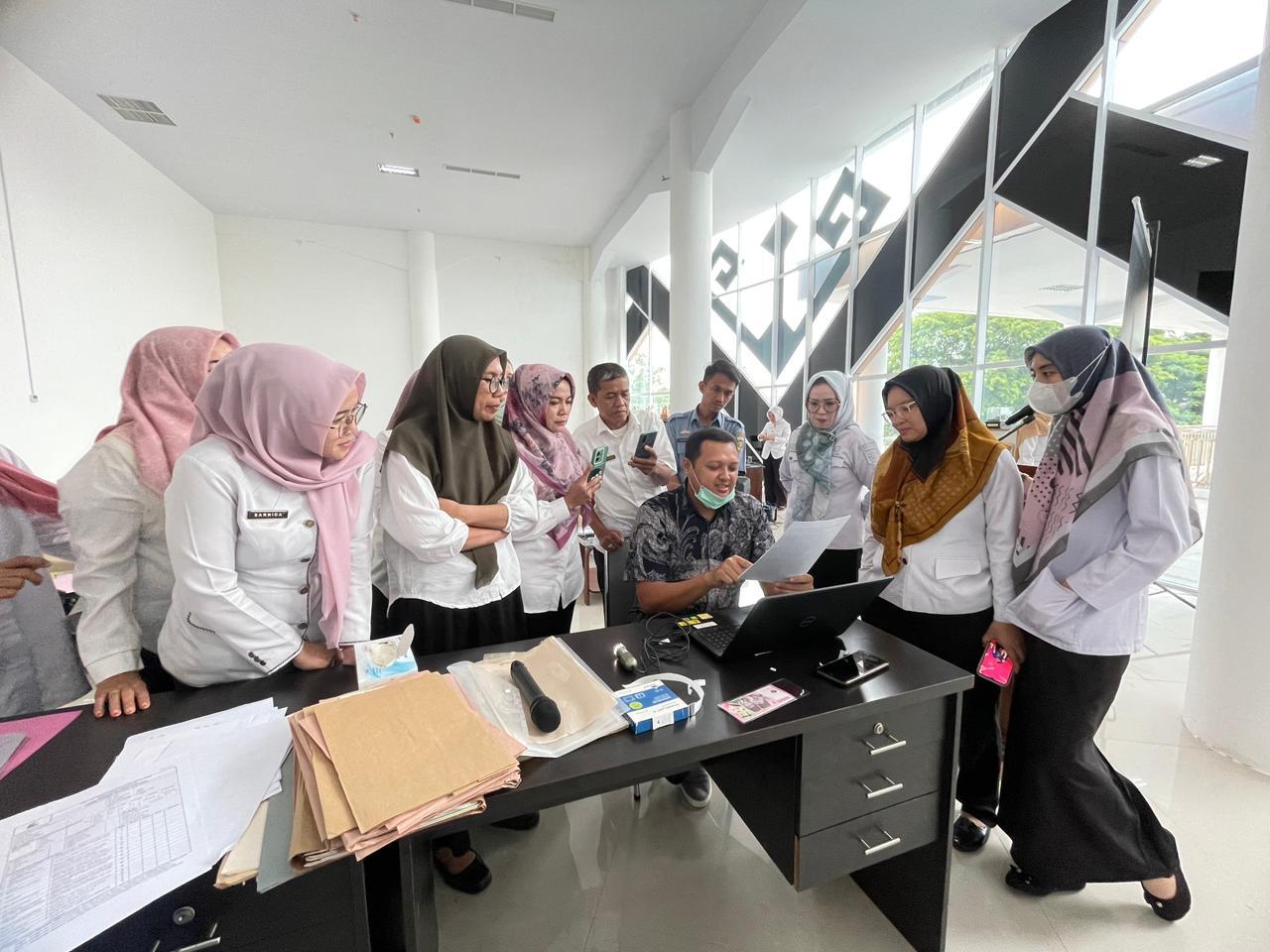 Fasilitasi Bimtek Risk Assessment Arsip di Dinas Perpustakaan dan Kearsipan Provinsi Lampung