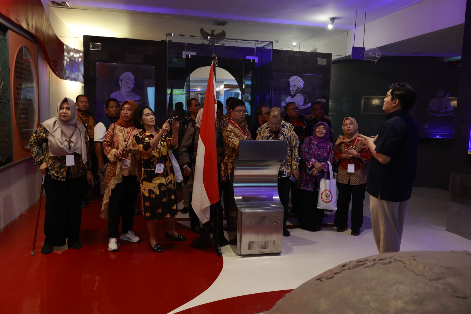 Kunjungan Peserta Diklat Badan Pembinaan Ideologi Pancasila  (BPIP) ke ANRI