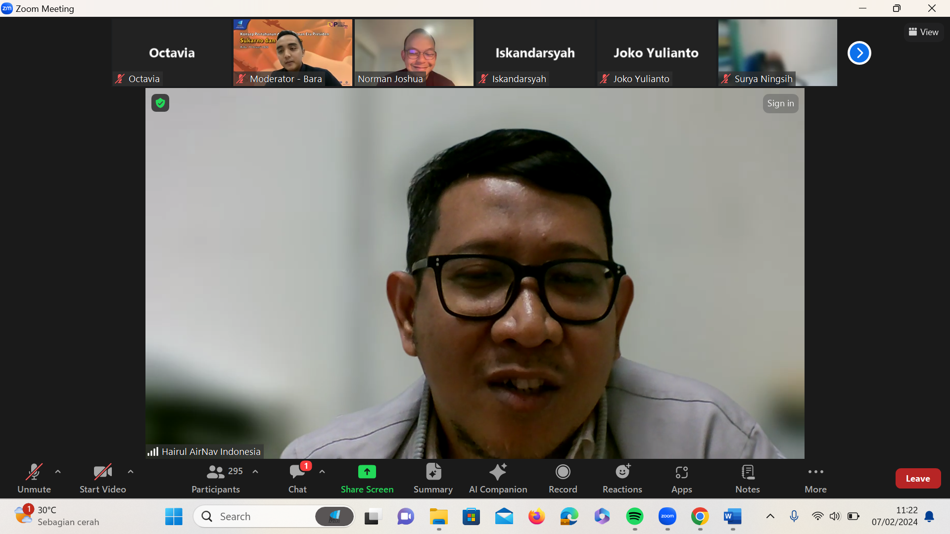 Diskusi Online Pusdipres Seri 4: Konsep Pertahanan dan Keamanan Era Presiden Sukarno dan Soeharto