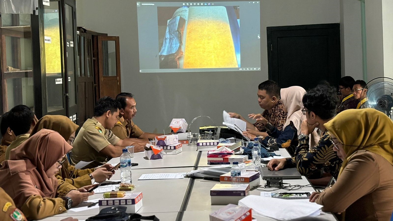 ANRI Lakukan Preservasi Arsip Warisan Budaya Keraton Nusantara di Puro Mangkunegaran Surakarta