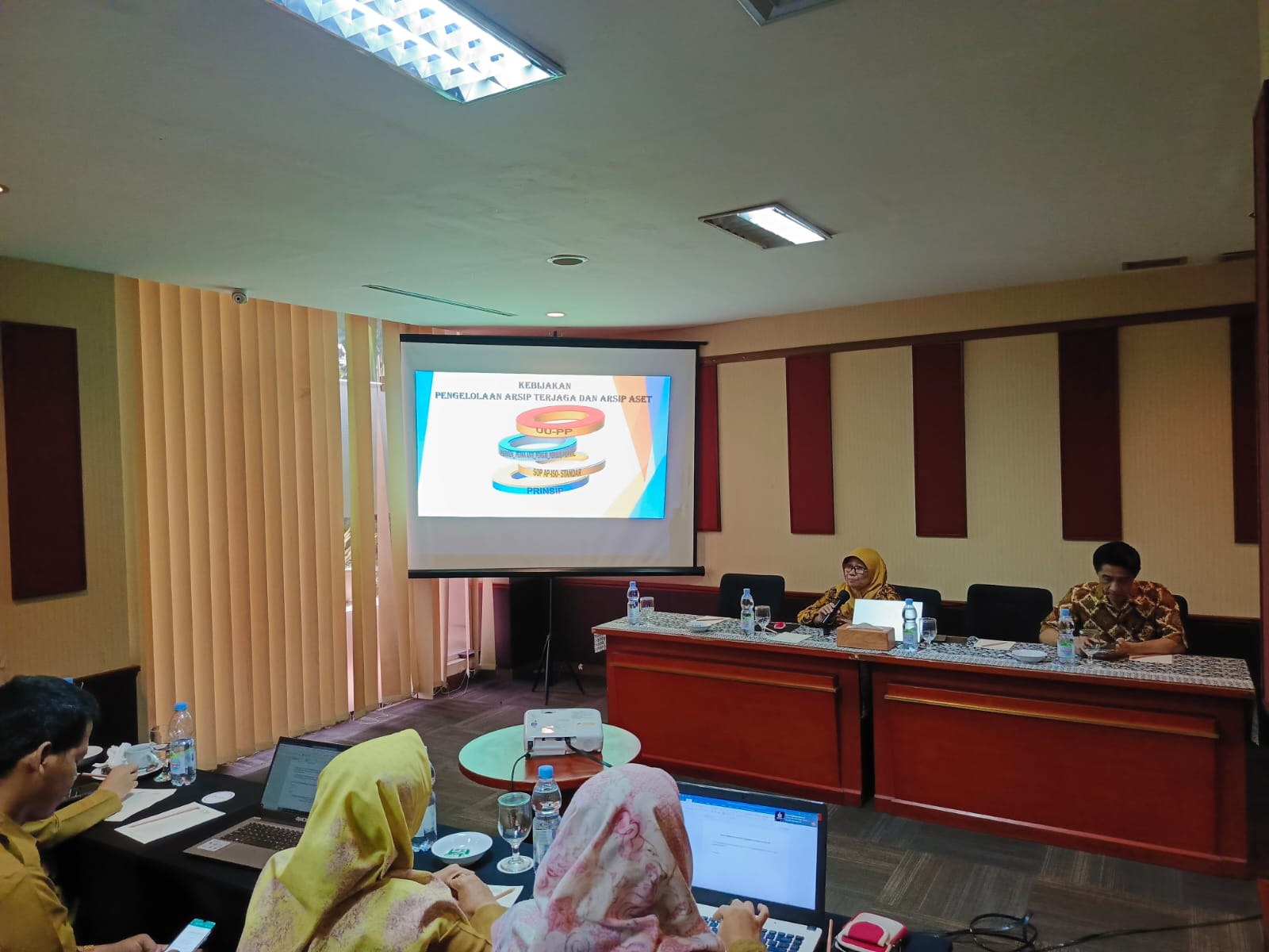 Bimtek Pengelolaan Arsip Terjaga dan Arsip Aset Tahun 2024 di Serang Banten