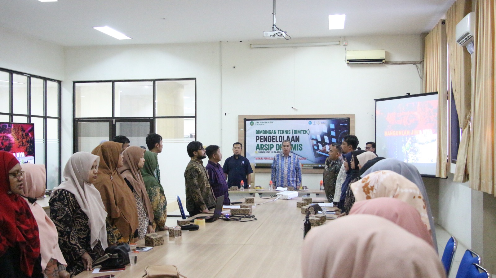 BAST-ANRI Berikan Bimbingan Teknis Pengelolaan Arsip Dinamis di Lingkungan UIN Ar-Raniry Banda Aceh