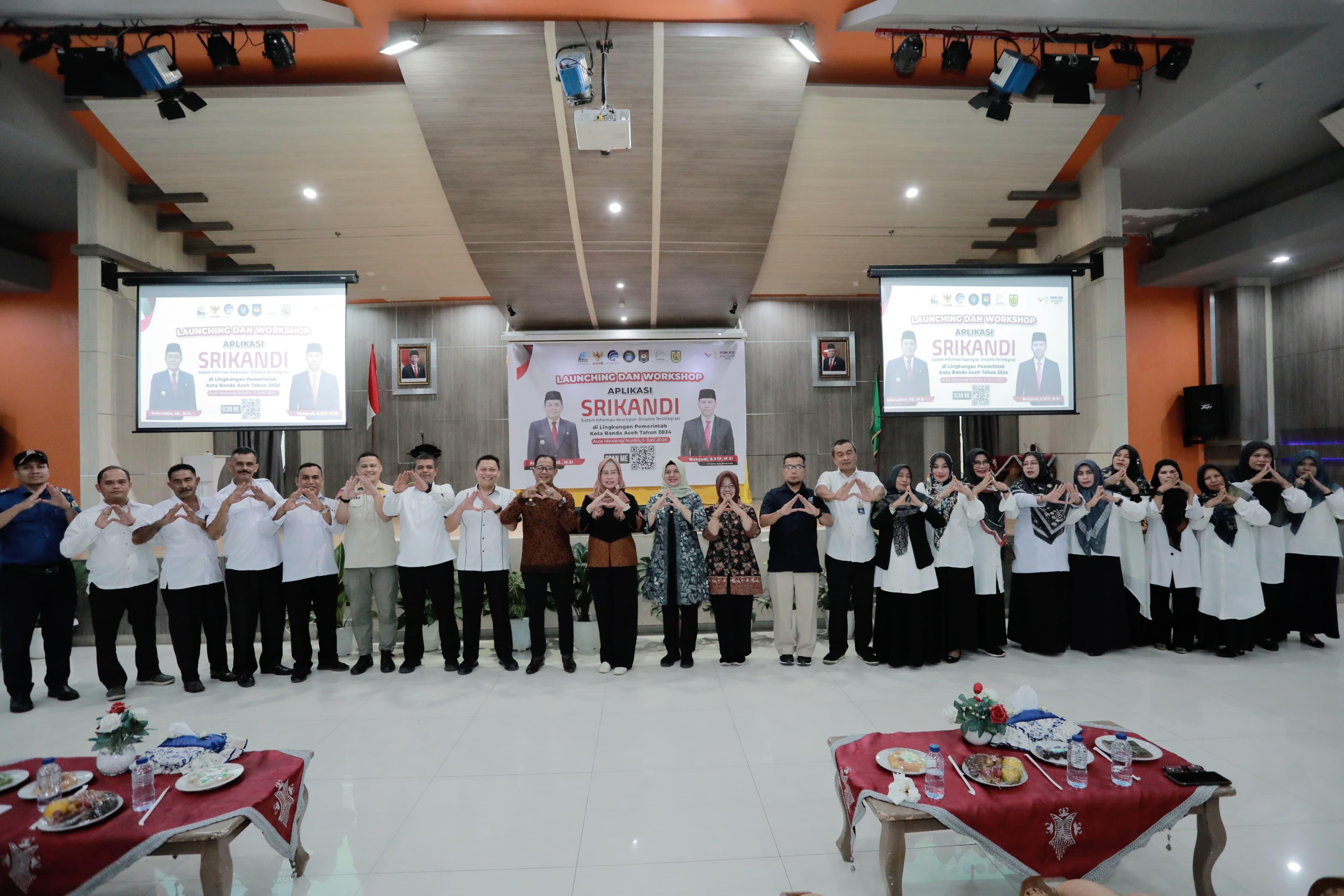 ANRI Hadiri Peluncuran Aplikasi SRIKANDI Pemerintah Kota Banda Aceh