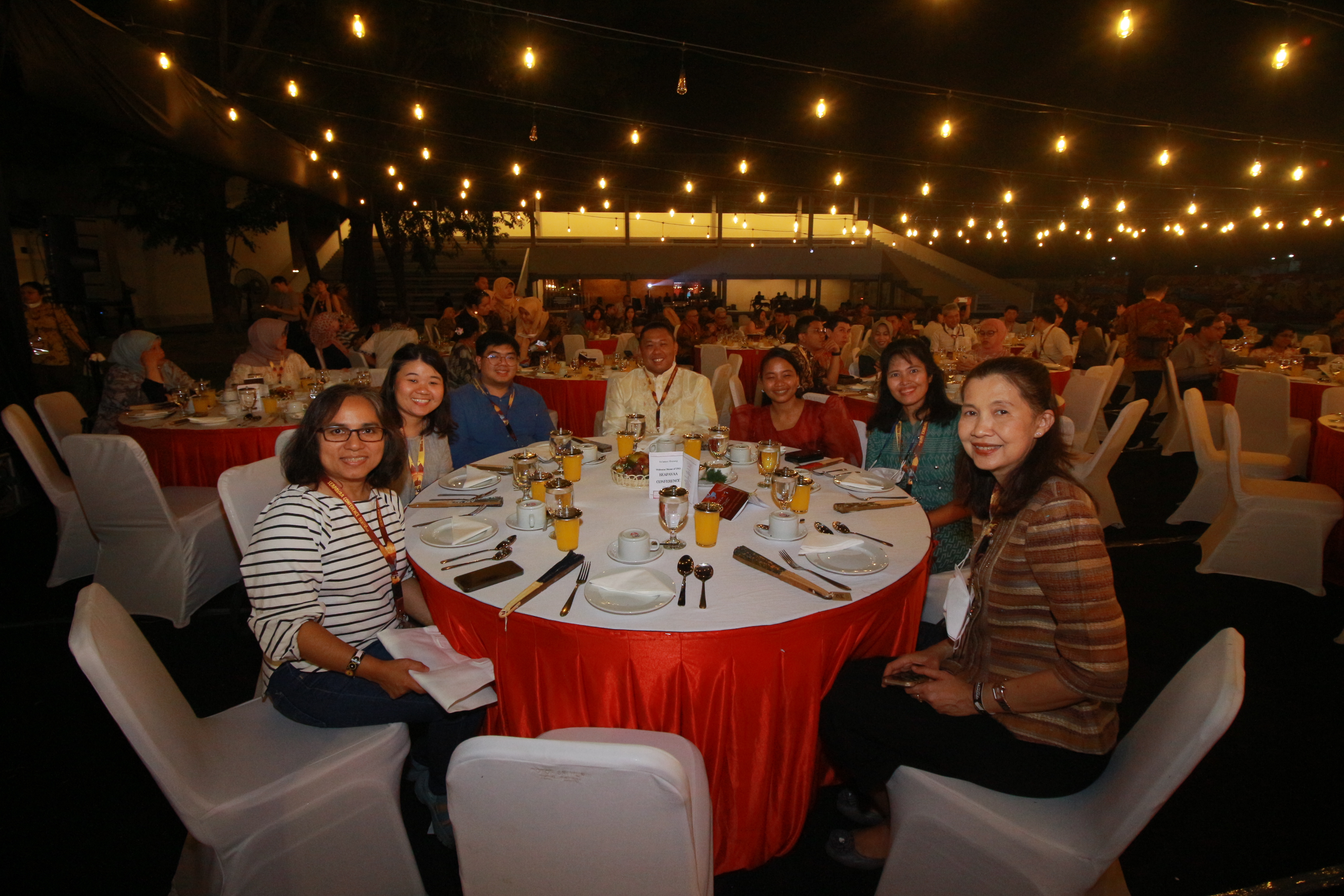 Peserta Konferensi ke-28 SEAPAVAA Hadiri Welcome Dinner di Lokananta