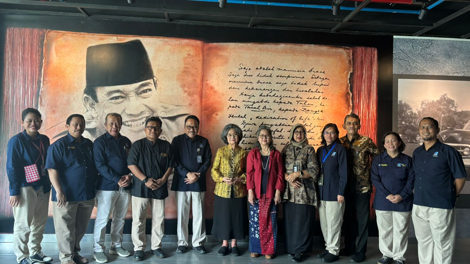 Meutia Hatta dan Halida Hatta Kunjungi Pameran Tetap Presiden Pertama Ir. Sukarno