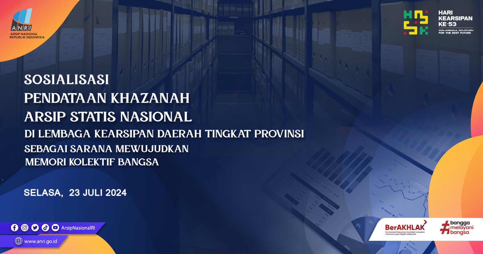 Jaga Memori Kolektif Bangsa, Direktorat Penyelamatan dan Pelindungan Arsip Sosialisasikan Pendataan Arsip Statis