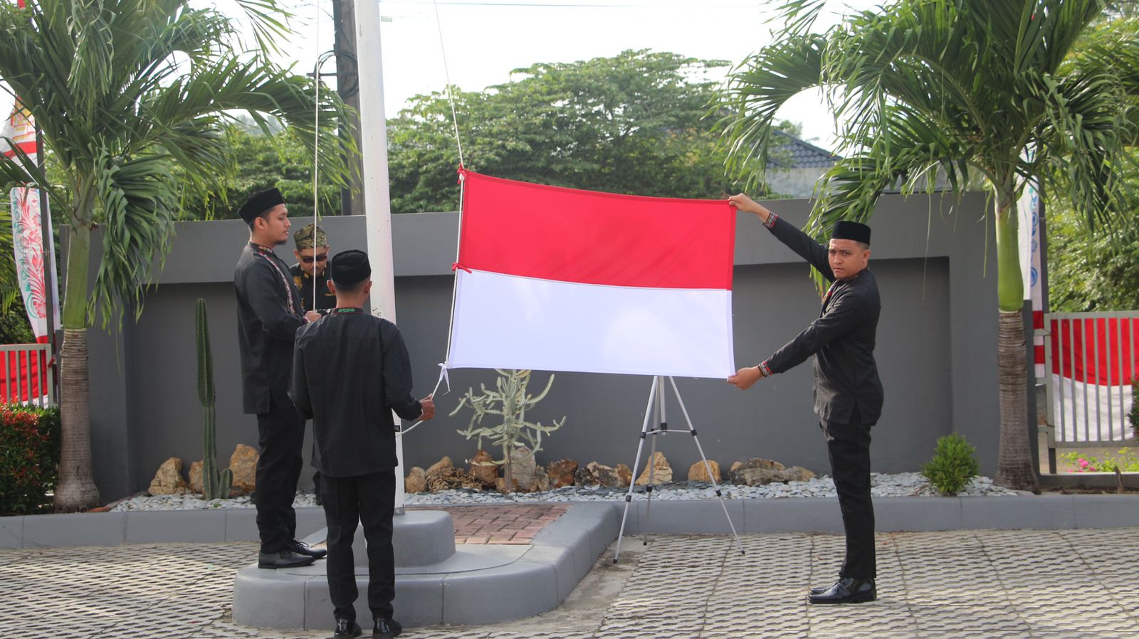 Perdana Secara Mandiri, BAST Laksanakan Upacara HUT ke-79 RI