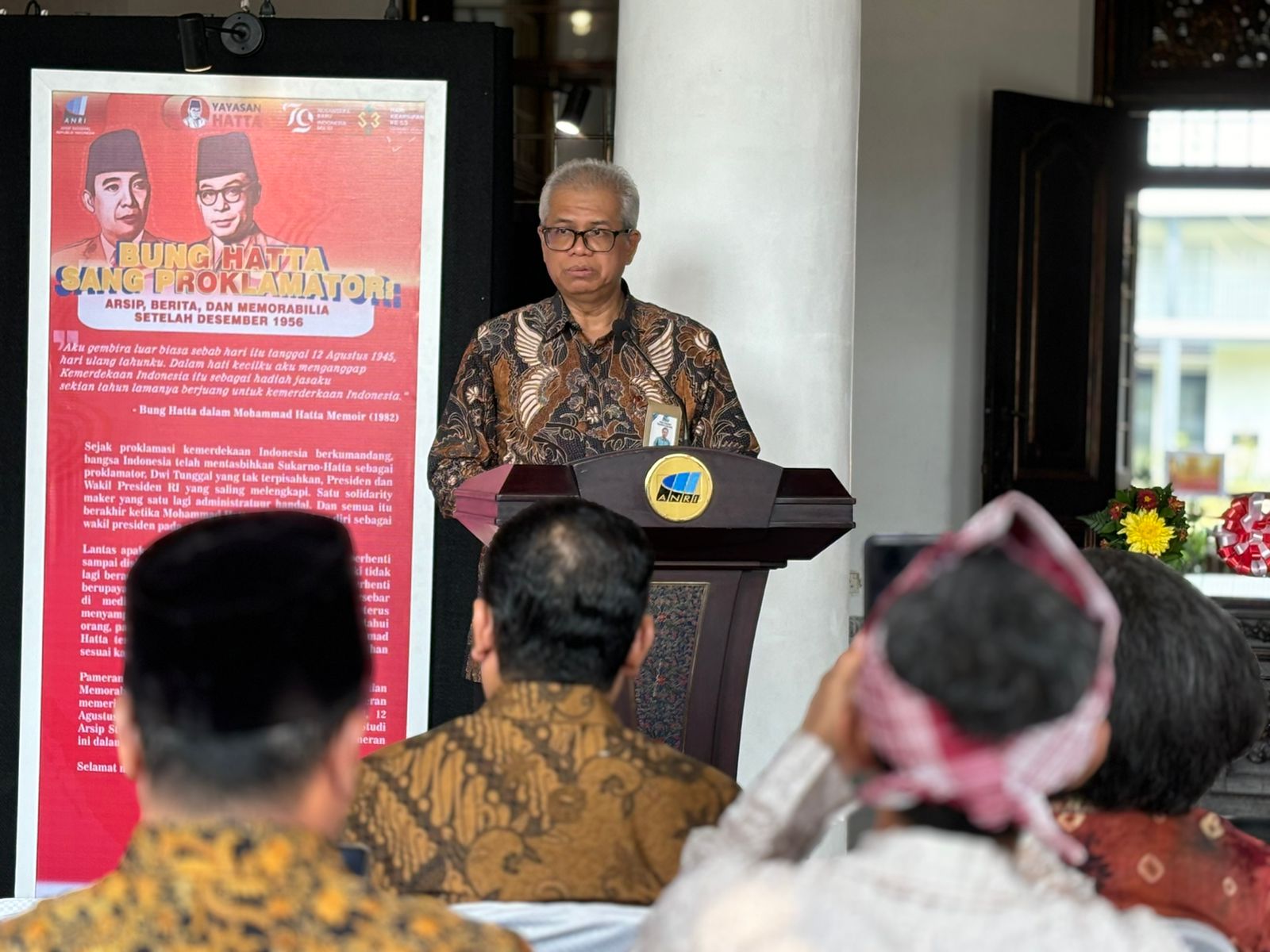 Pusdipres Gelar Pameran Arsip Mohammad Hatta