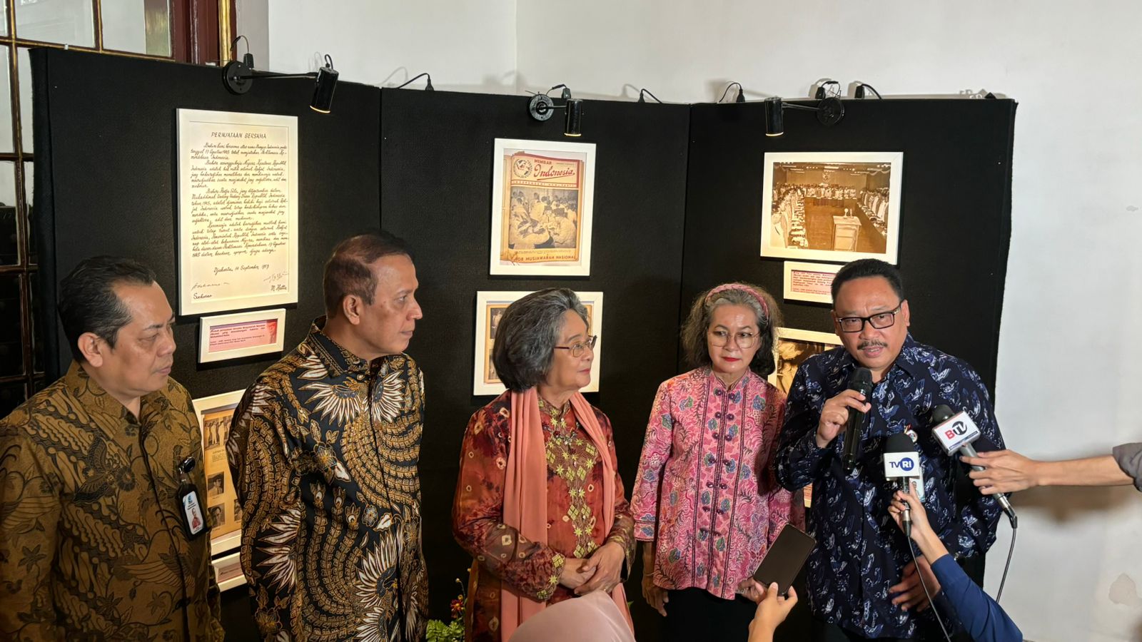 Pusdipres Gelar Pameran Arsip Mohammad Hatta