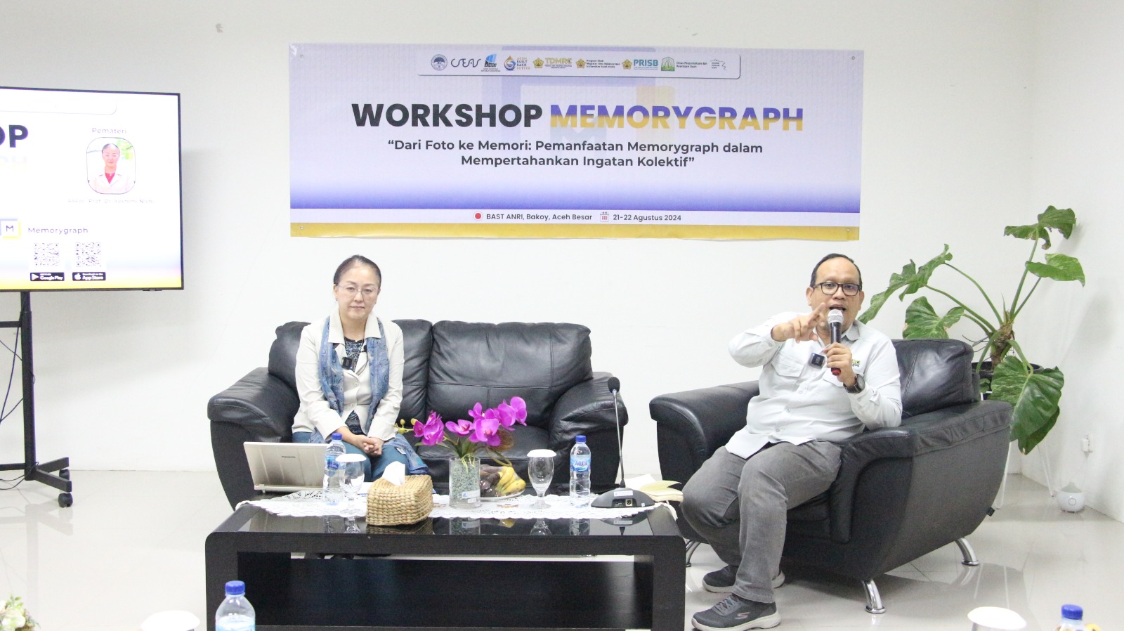 Implementasi Kerjasama, BAST ANRI bersama CSEAS Kyoto University dan TDMRC USK Gelar Workshop Memory