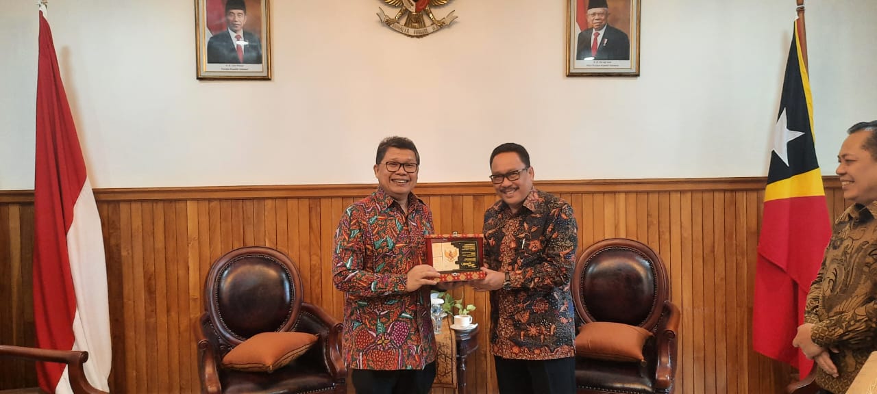 Audiensi Plt. Kepala ANRI dengan Kedubes Timor Leste dan Kunjungan ke Pusat Budaya Indonesia dan Xanana Gusmao Reading Room Museum