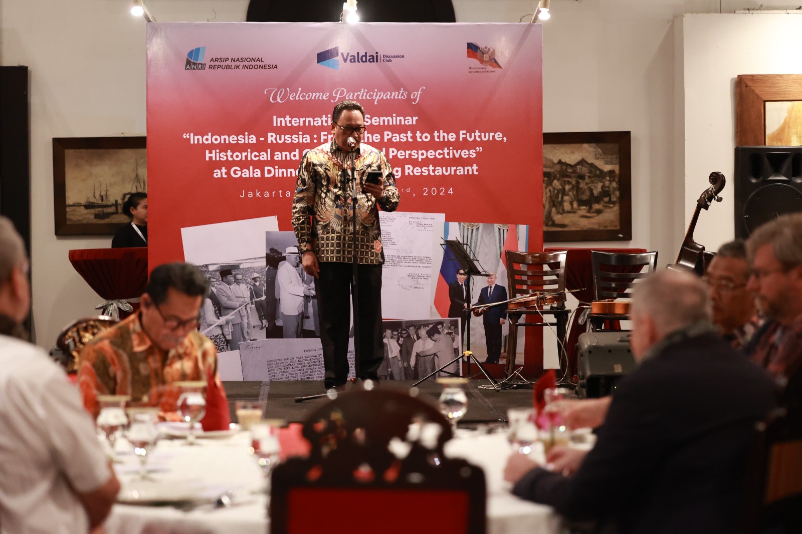 Gala Dinner Delegasi Seminar Internasional di Galeri Seni Kunstkring