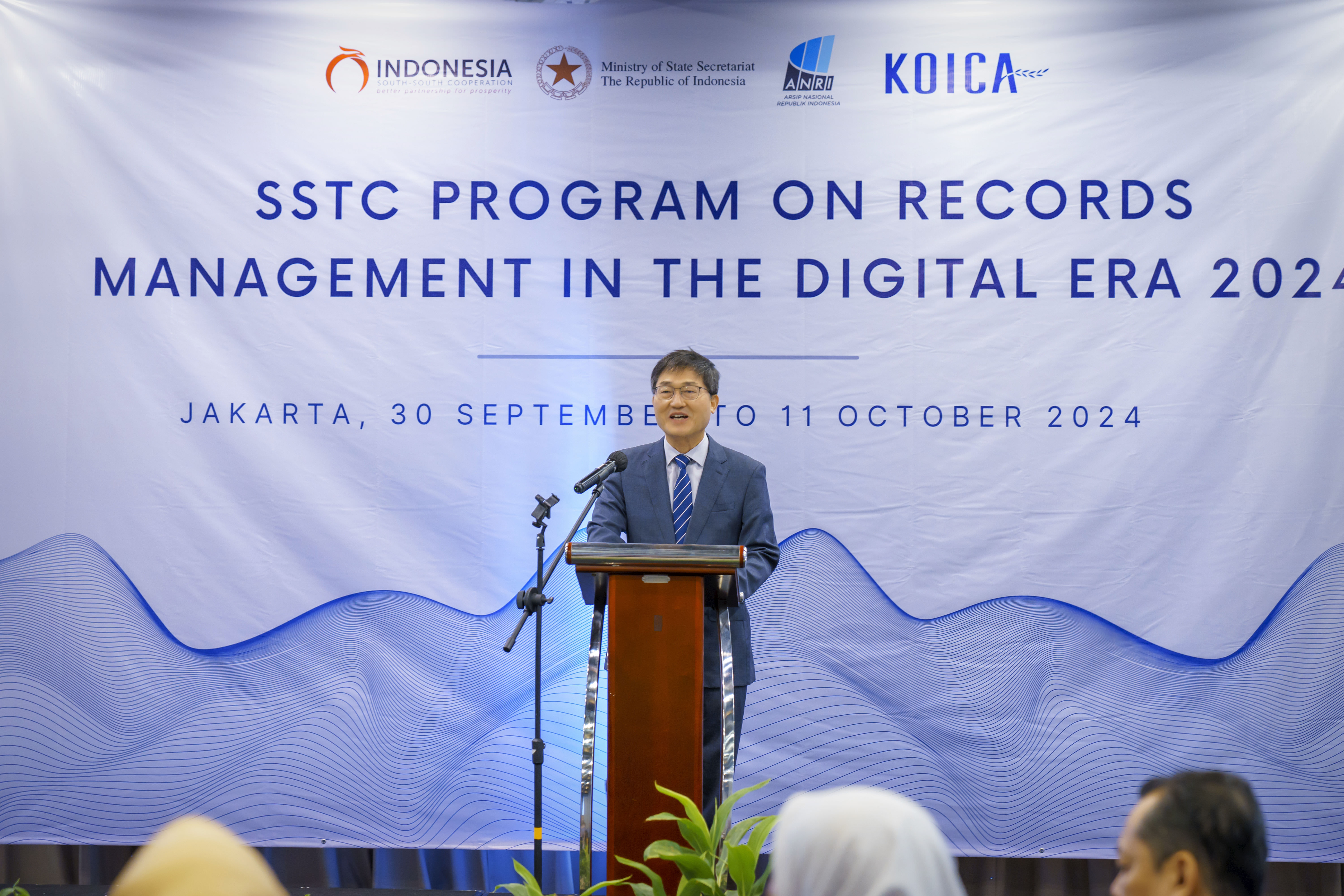 Sesi Pamungkas : SSTC Program on Record Management in the Digital Era 2024 Resmi Dibuka di Jakarta