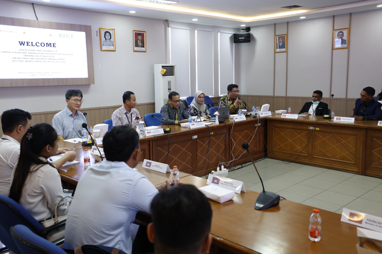 ANRI Terima Kunjungan Peserta Program KSST Bidang Kearsipan 2024